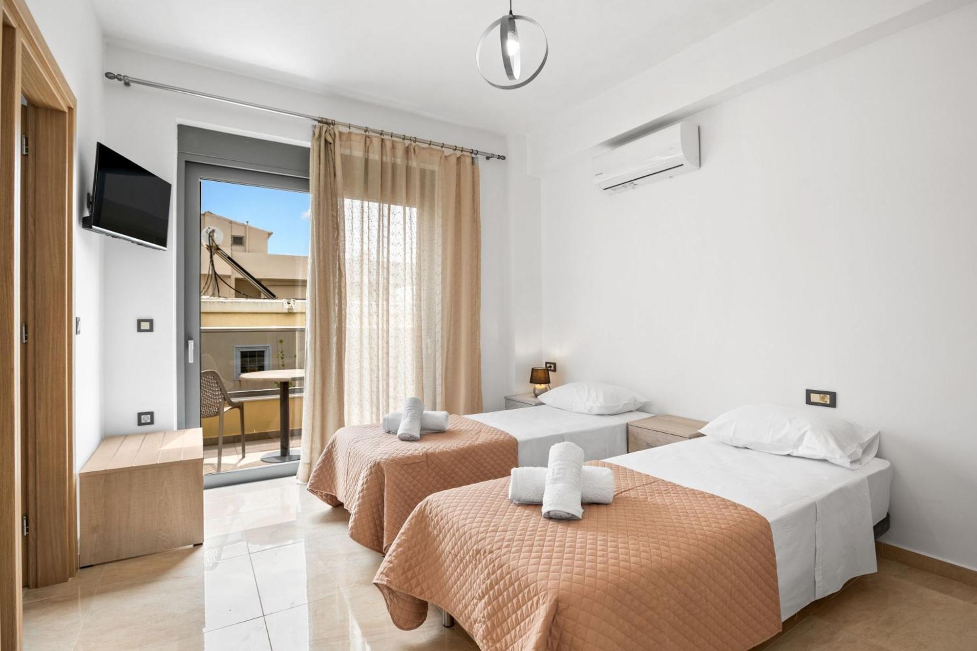 Park And Sea View Villa With Pool 2 하니아 외부 사진